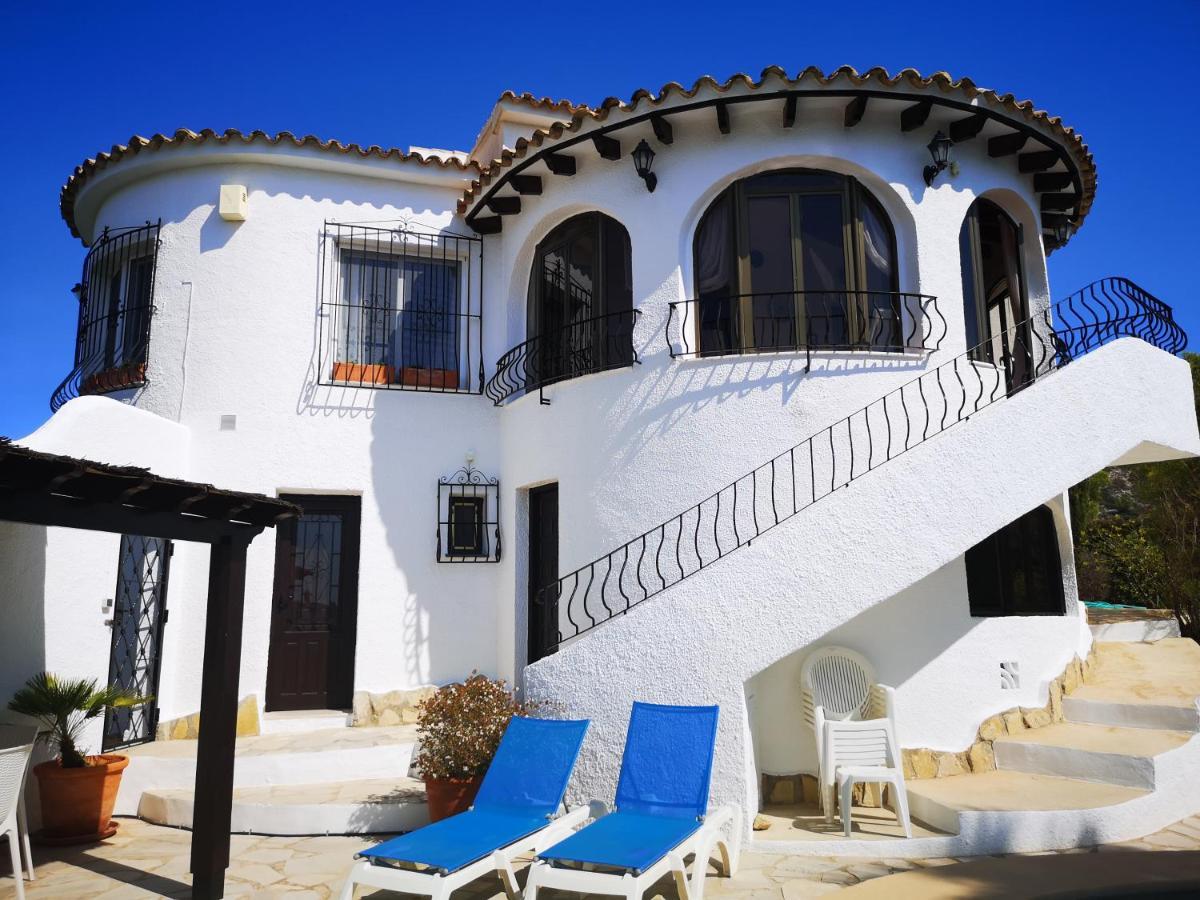 La Madrugada - Luxury Moraira Villa With Sea Views And Private Heated Pool Exterior photo